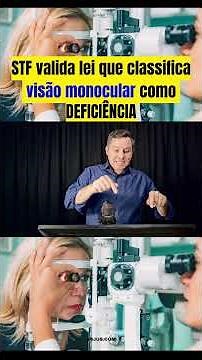 Monocular vision is classified as a disability for all purposes, the Brazilian Supreme Court deci...