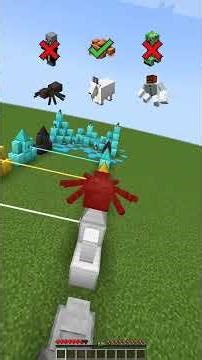 Minecraft Laser vs mobs #minecraft #Shorts #MineBlaze-7
