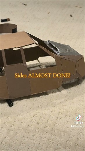 #dominator3 #tiv2 #craft #cardboard #cardboardcraft #cardboardinterceptor #reedtimmer #fyp #tornado