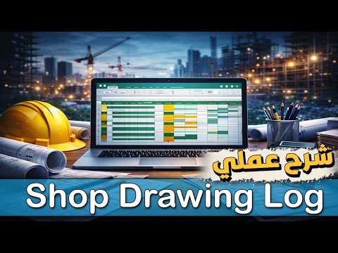 Explanation of the SD Log in Excel Projects | Shop Drawing Submittal Log