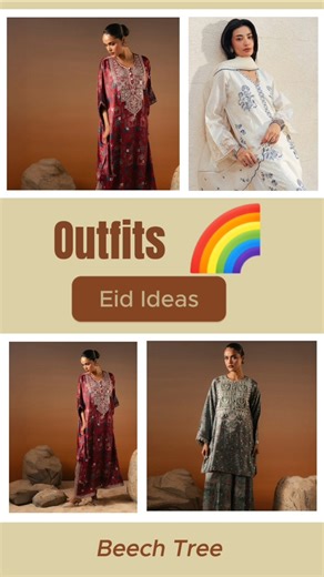Eid Outfit Ideas ✨ | Elegant Eid Looks by Beech Tree