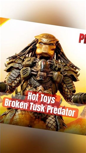 Now Who Are You…. Hot Toys Broken Tusk Predator Figure Pre-Order #predator #thepredator #avp