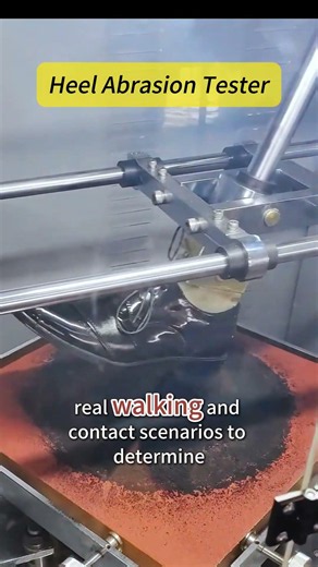 Heel Abrasion Tester for Footwear Durability & Quality Control #testingmachine