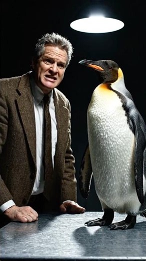 Black And White King Penguin 🐧#penguin 🐧