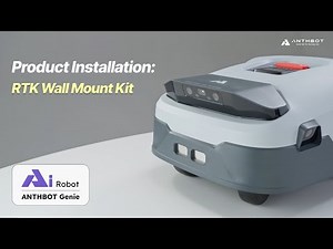 How to Install the Genie RTK Wall Mount Kit | ANTHBOT