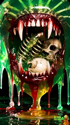 #SlimeFreaks #SlimeMonster fantasy horror slime creatures, not real gore