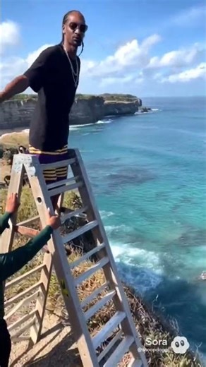 Snoop was really high to jump off here #highdive #jumpscare #daredevil