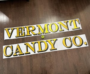 Historic Gold and Black Lettering, Vintage Style Gold Lettering With Black Edging, Gold and Black Letters, Gold Leaf Sign, Gold Leaf Letters - Etsy