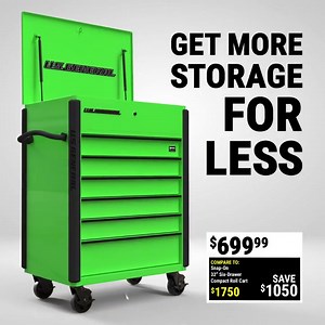 22K views · 177 reactions | Meet the NEW U.S. General 34 In. Full Bank Service Cart. This Professional quality service cart has 18,700 cu. in. of storage and is available in 6 colors. Learn more here: https://hf.tools/fullbankcart | Harbor Freight | Facebook