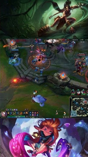 Nidalee + Zoe ONE SHOT Combo 💥 | #leagueoflegends #zoe #nidalee