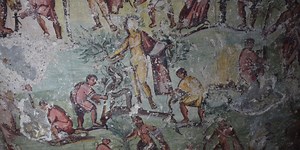Ancient “comic strip” depicts the founding of a Roman city