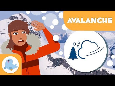 As AVALANCHES ❄️ Desastres naturais em 1 minuto 🏔️