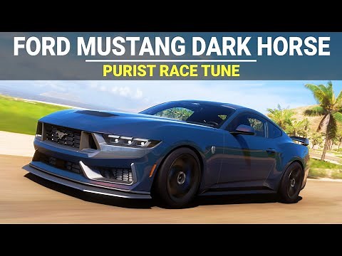 Forza Horizon 5 - 2024 Ford Mustang Dark Horse, FH5 Purist Race Build, Tune & Gameplay