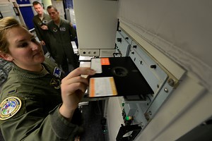 U.S. Air Force Finally Ditches 8-Inch Floppy Disks