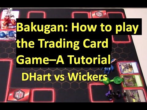 Bakugan TCG Tutorial Gameplay - Step by Step How-To-Play Guide