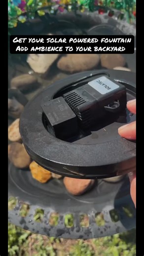 Solar Powered Fountains for Backyard Ambiance