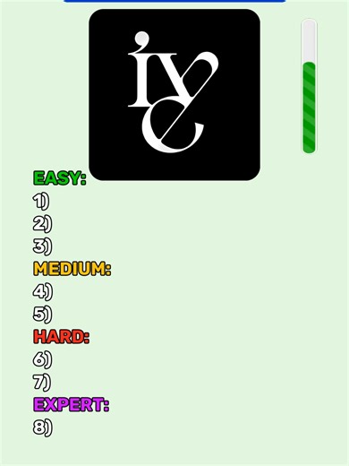 KPop Groups Logo Quiz Challenge