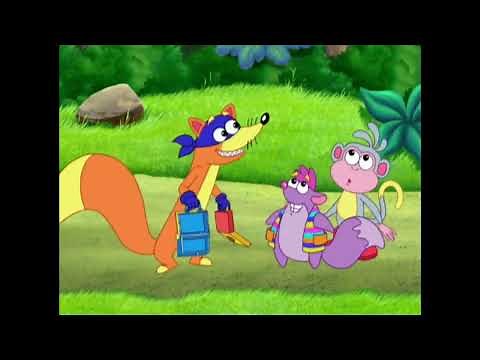 Swiping their Snacks | Dora the Explorer