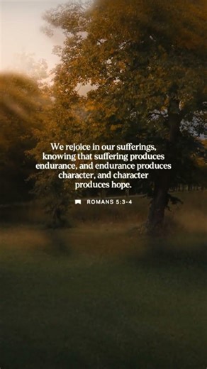 Bible Verse | Romans 5:3-4 | Pressure Is Producing Something #shorts