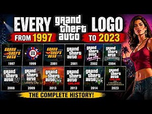 Grand Theft Auto Logos Transformation: Then vs Now (1997–2023) Evolution