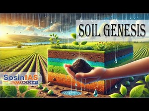 Soil Genesis |The Journey of Soil Formation Explained | Best Faculty | Sosin IAS Academy |Hyderabad|