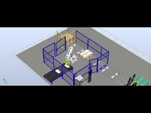 ABB RobotStudio Palletizing