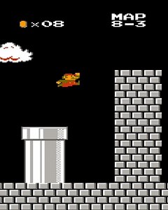 Super Mario Bros GE World 8-3 Gameplay | 8-Bit Mario #mario