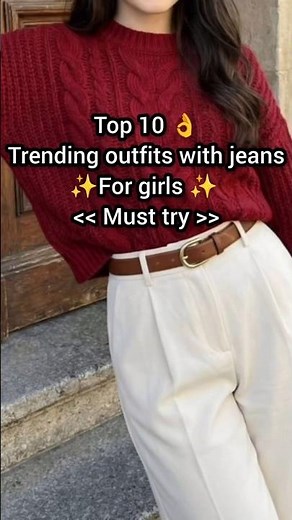 # Trending outfits with jeans for girls 2026