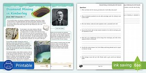 Diamond Mining in Kimberley from 1867 Onwards