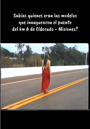 Modelos inaugural del puente Km 6 en Eldorado
