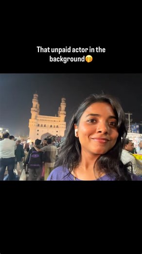 Harika Mahanthi on Instagram: "Didnt know while filming it😂😂 They work so hard man😭😭 #charminar"