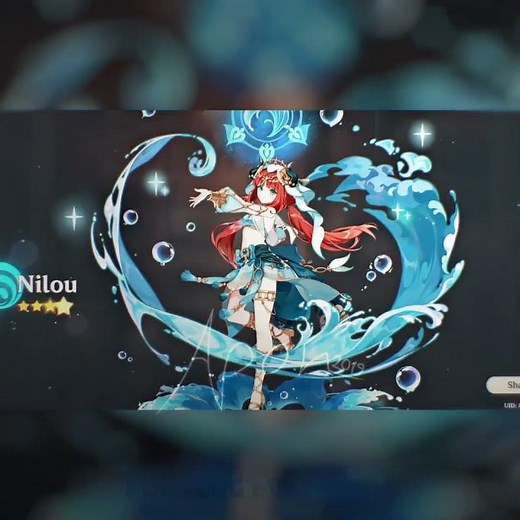 Pulling for Nilou + Small Nilou Edit xd | #genshinimpact