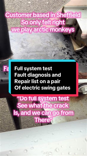 Full System Test and Diagnostic Report for Electric Swing Gates