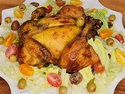 Recette de poulet rôti farci à la haïtienne