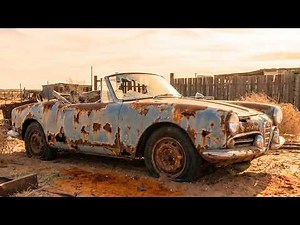 1960 Alfa Romeo 2000 Spider Full Restoration | From Rust to Stunning Blue #carrestoration