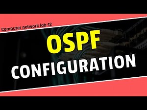 How to configure OSPF routing in Bangla using cisco packet tracer\\Computer Network bangla tutorial.
