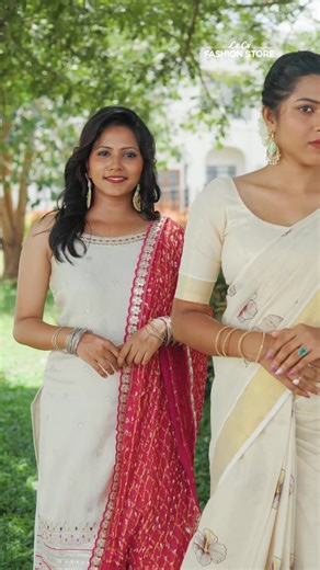 🌼 Dress Up for Onam with LuLu Fashion! 🌼 Discover graceful styles, festive colors, and trendy collections to make your Onam celebrations extra special – only at LuLu Hypermarket Kuwait branches. 💫👗 | LuLu Hypermarket