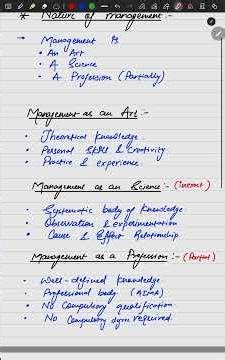 Nature of Management 🔥 | Class 12 Business Studies