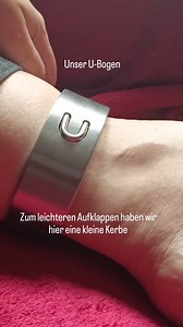U-Bogen by Axsmar. Wir zeigen Euch, wie man mit etwas Übung den Bogen aufklappen kann. #axsmar27 #cuffs | AxSmar