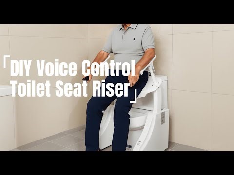 How to Use the Voice Control Toilet Seat Riser | Smart Bathroom Aid for Seniors