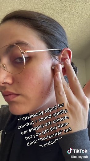 AirPod sound quality hack 👂 #TheHarderTheyFall #airpods #lifehack #adulting #todayyearsold #thisreallyworks