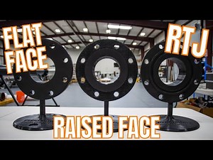Three Most Common Flange Faces | FLAT, RAISED, RTJ