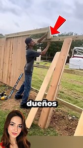 Una técnica práctica para alinear cercas de madera . . . #albañileria #albañil #curiosidades #datoscuriosos #viral #reelsviral #reels | Soy Sofia