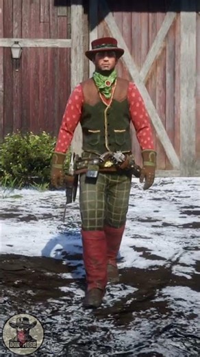 red dead online christmas outfits part 2 | christmas update 2025