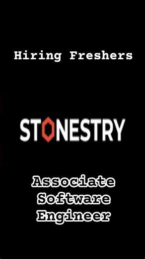 🔥Stonestry Recruitment 2026 | Associate Software Engineer | 0–3 Years | Kota #hiring #freshers