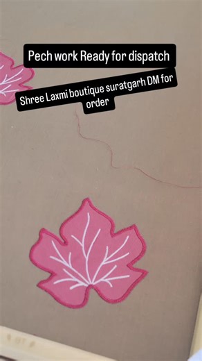 shree laxmi boutique, surtgarh on Instagram: "Pech work new disgin 😎😎 Shree Laxmi boutique suratgarh DM for order #boutique #reelinstagram #viralreels #trending #viralvideos"