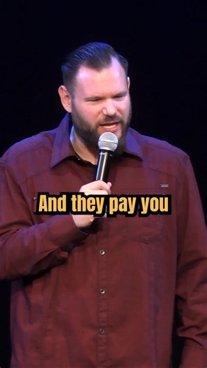 It's a risky business model #comedy #crowdwork #standupcomedy