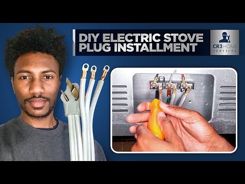 How To Install A 3 Prong Power Cord On An Electric Stove || Guide To Install A 3 Prong Stove Cord