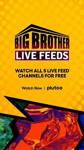 325K views · 220 reactions | LIVE FEEDERS, OUR TIME HAS COME. The Big Brother Live Feeds are now streaming for FREE 24/7 on Pluto TV! With 5 new channels, you can see the house from 4 different angles plus a quad view so you don't miss a thing! #BB25 Big Brother  Quad View: https://pluto.tv/en/live-tv/64a766cd798def0008734695 | Pluto TV | Facebook