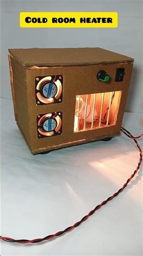 Homemade Room Heater project #tech #experiment #sciencproject